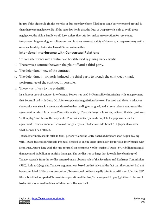 Business Law and the Legal Environment - Page 246